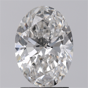 2 carat lab created Oval shaped Diamond 2 carat lab created Oval shaped Diamond